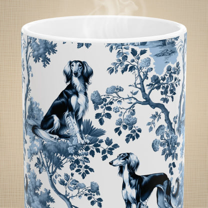 Saluki Mug - Toile