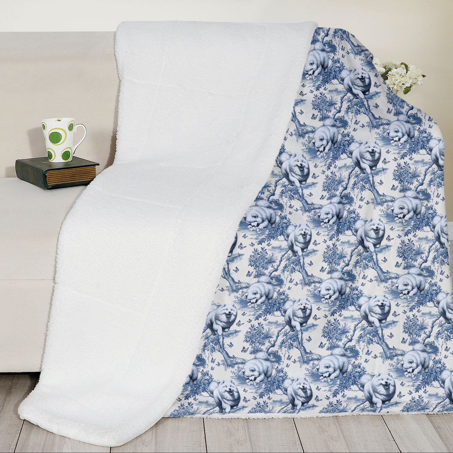 Samoyed Blanket - Toile