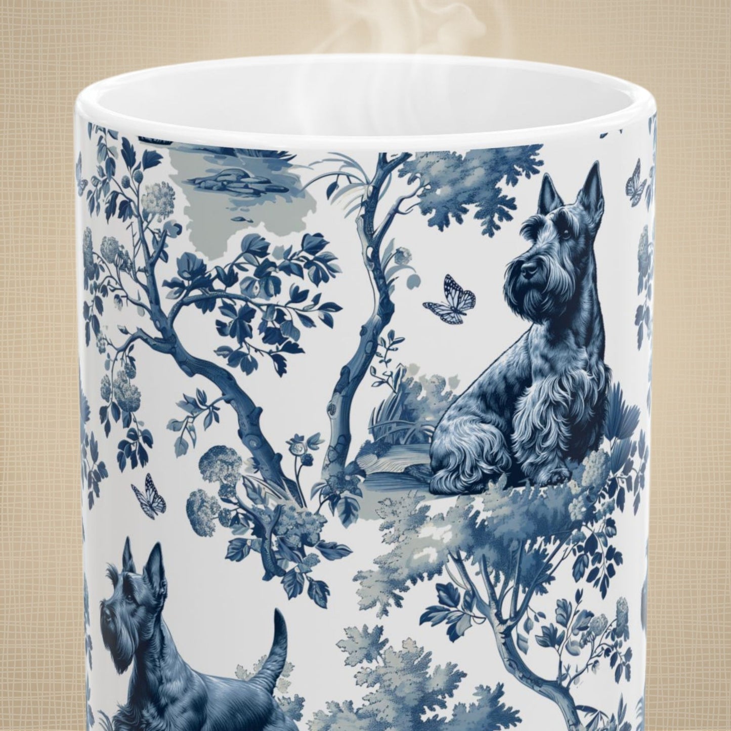 Scottish Terrier Mug - Toile