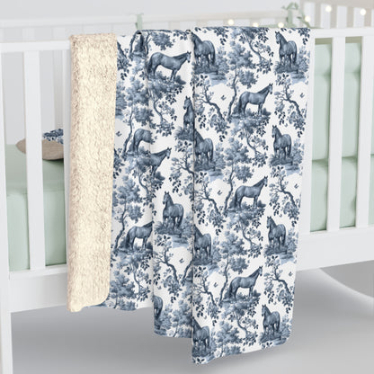 Quarter Horse · Garden Toile Blanket