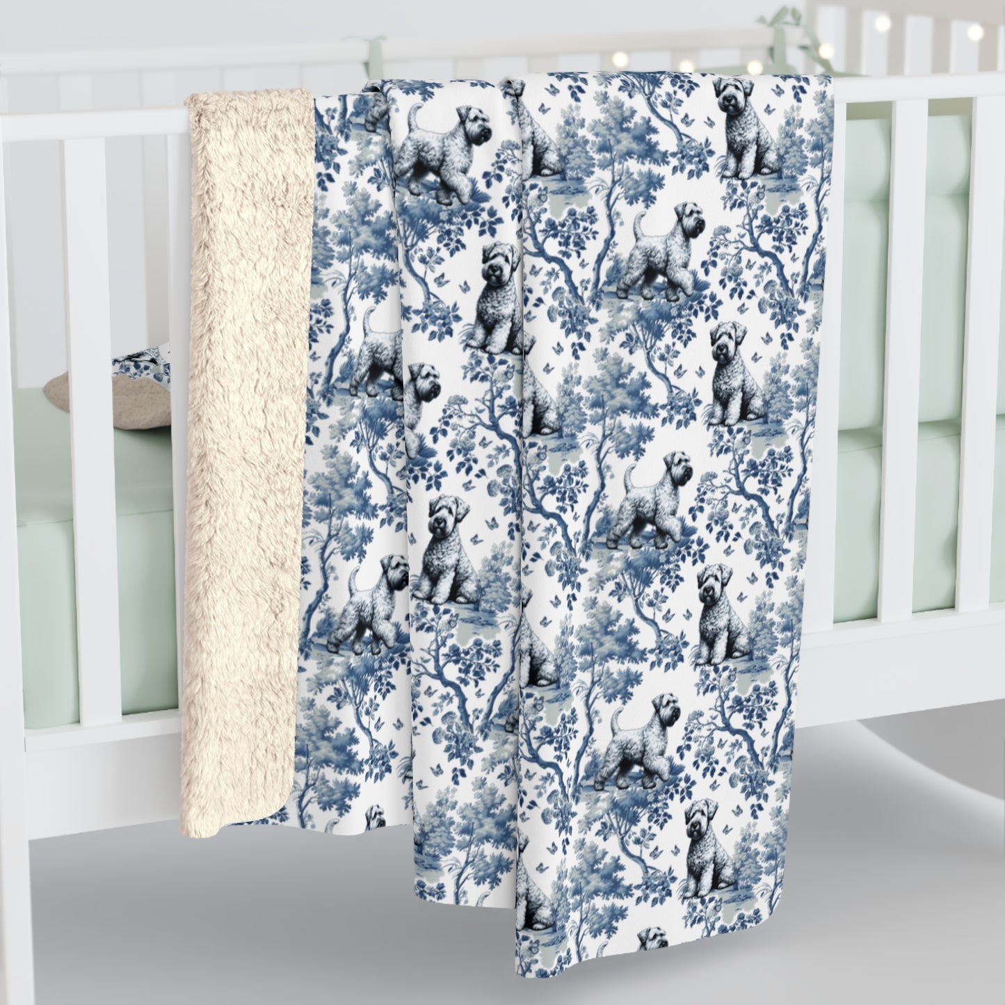 Wheaten Terrier Blanket - Toile