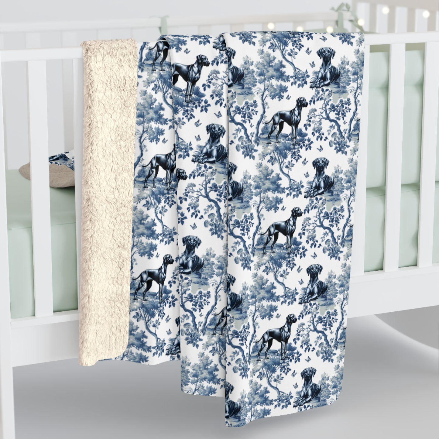 Rhodesian Ridgeback Blanket - Toile