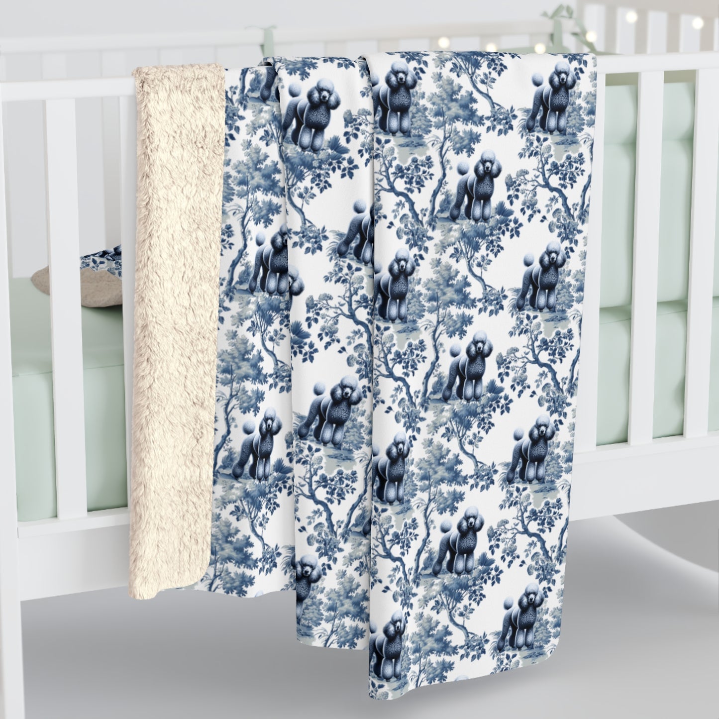 Poodle Blanket - Toile