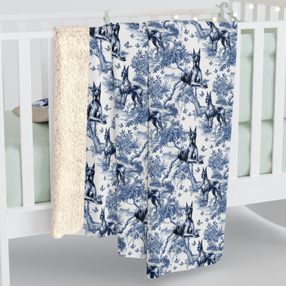 Great Dane Blanket - Toile