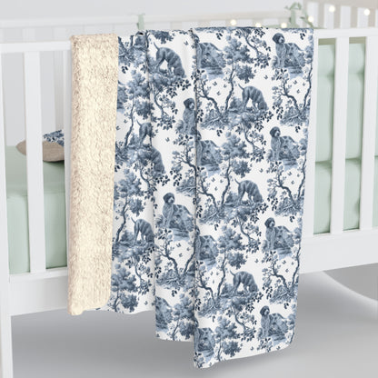 Lagotto Romagnolo Blanket - Toile Pattern