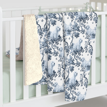 Sealyham Terrier Blanket - Toile Pattern