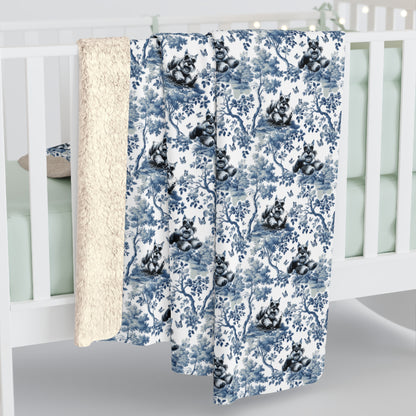 Schnauzer Blanket - Toile