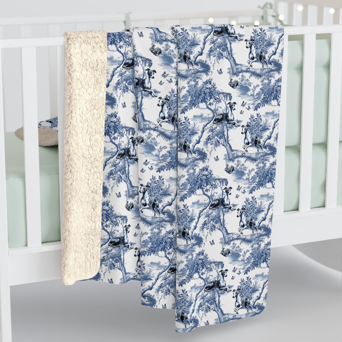 Whippet Blanket - Toile
