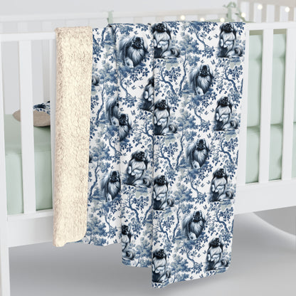 Pekingese Blanket - Toile