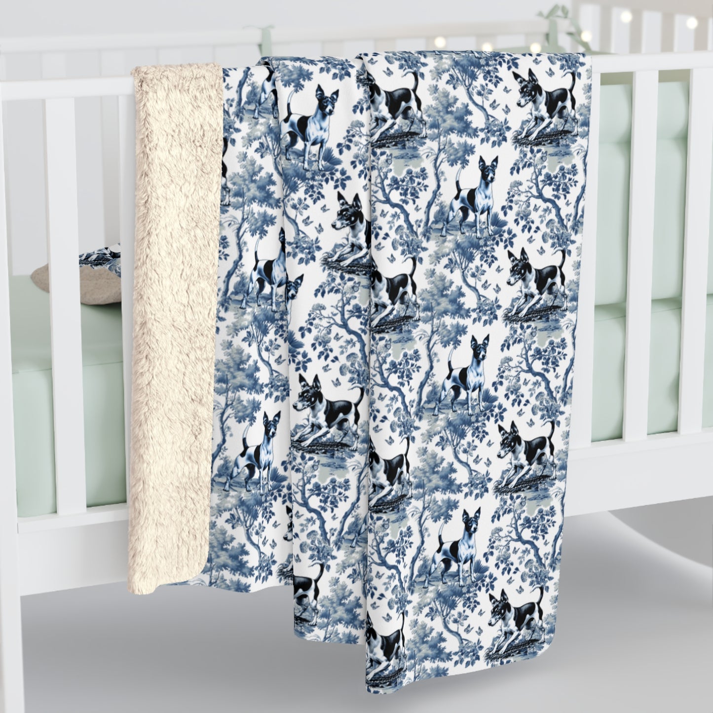 Rat Terrier Blanket - Toile