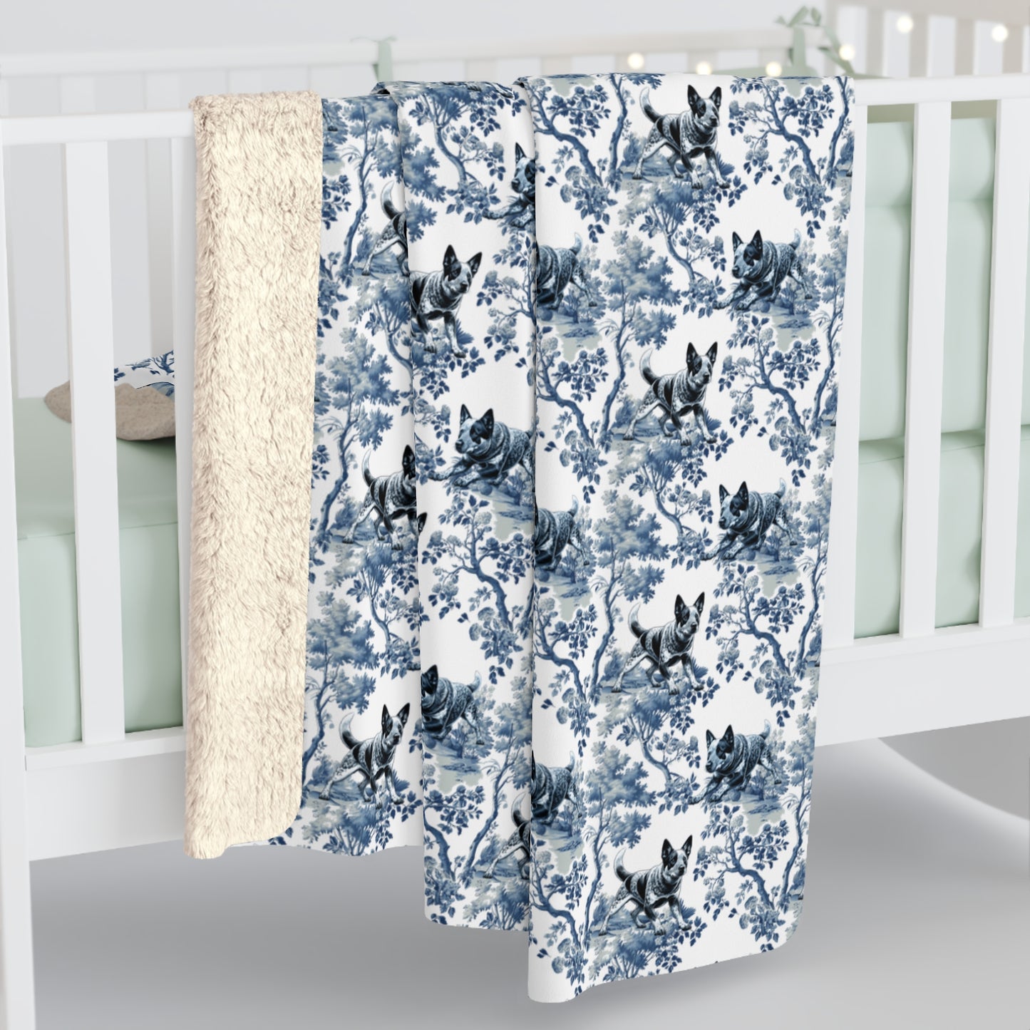 Cattle Dog Blanket - Toile