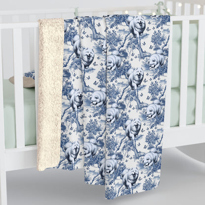 Samoyed Blanket - Toile