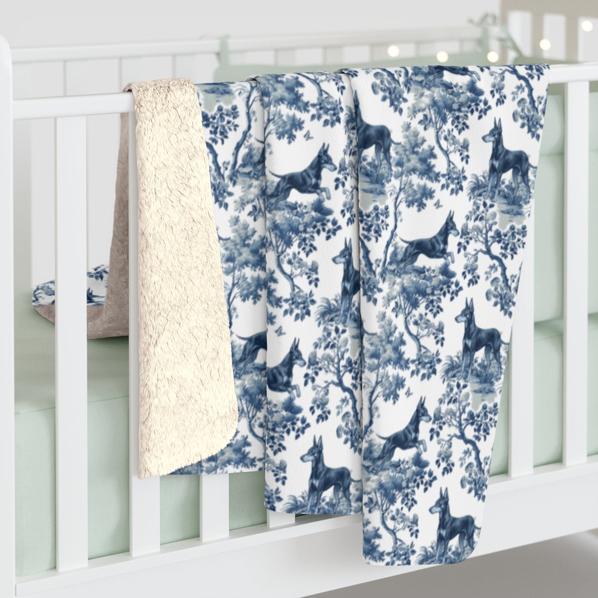 Manchester Terrier Blanket - Toile