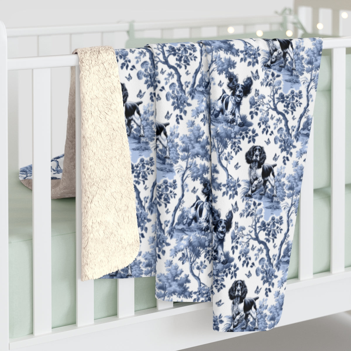 English Springer Spaniel Blanket - Toile