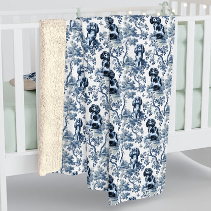 Cavalier King Charles Spaniel Blanket - Toile
