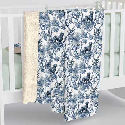 Chesapeake Bay Retriever Blanket - Toile