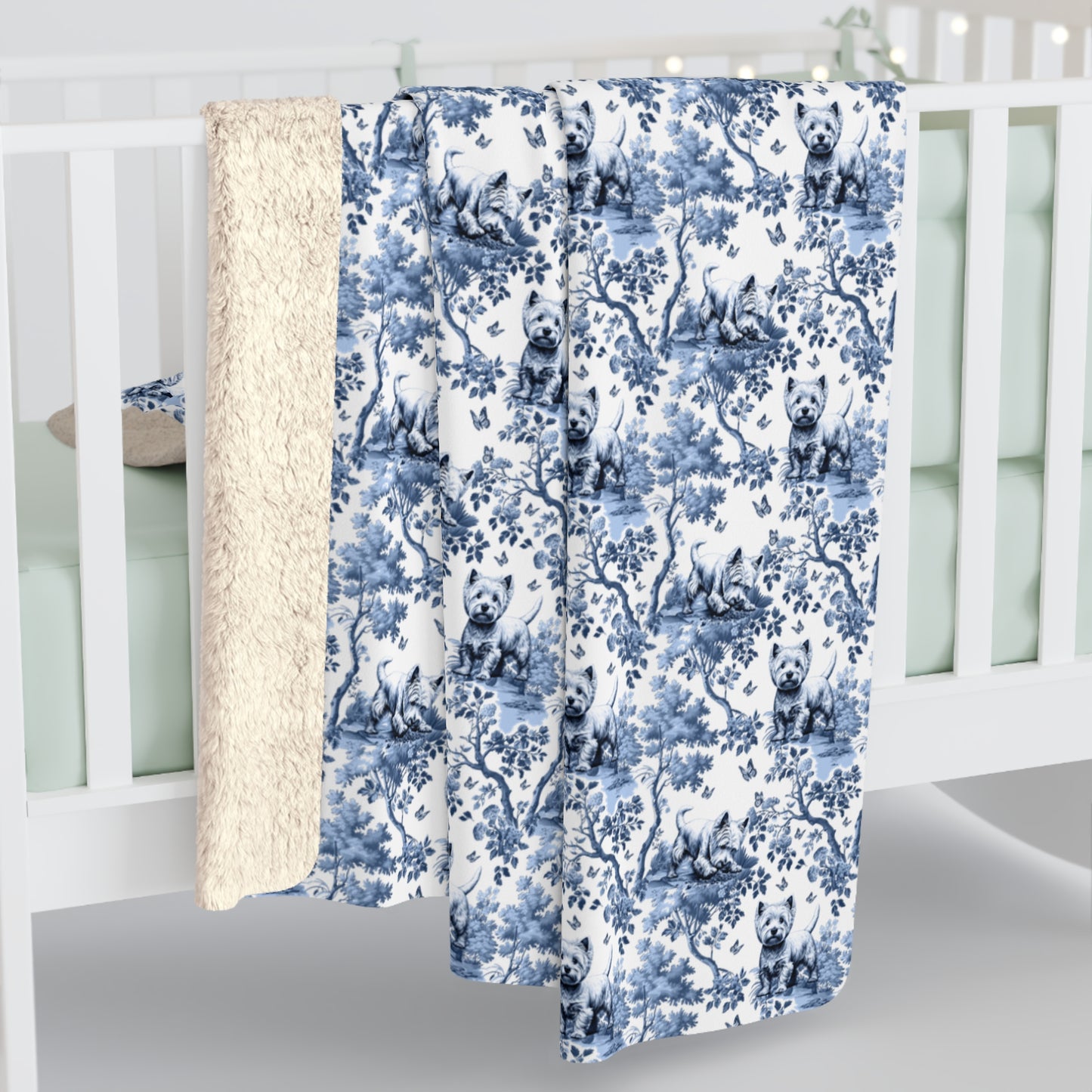 West Highland Terrier Blanket - Toile