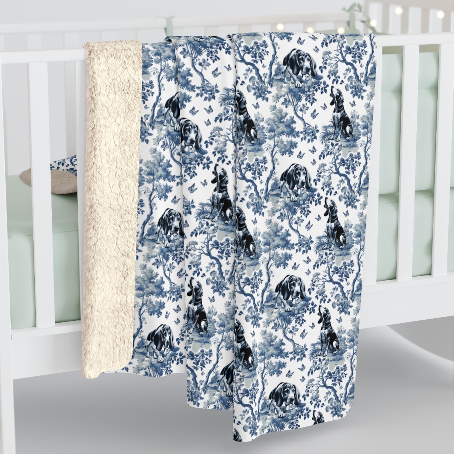 Coonhound Blanket - Toile