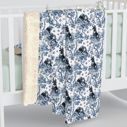 Coonhound Blanket - Toile