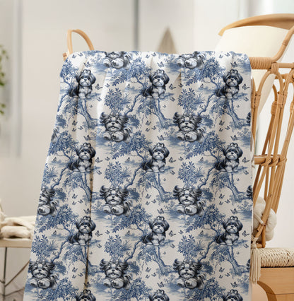 Shih Tzu Blanket - Toile