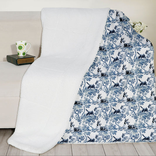 Smooth Collie Blanket - Toile