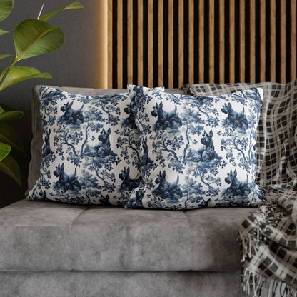 Scottish Terrier Pillow Cover - Toile
