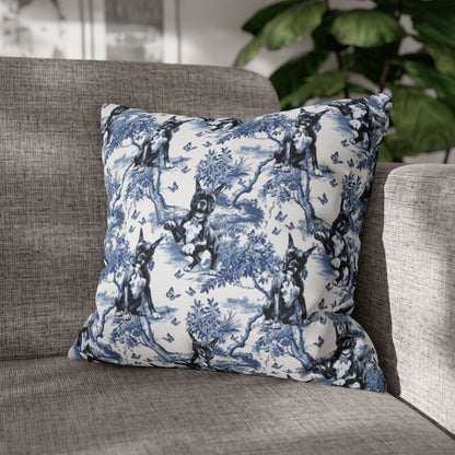 Boxer Dog Pillow Cover - Toile