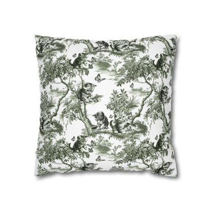 Cat Pillow Cover - Toile