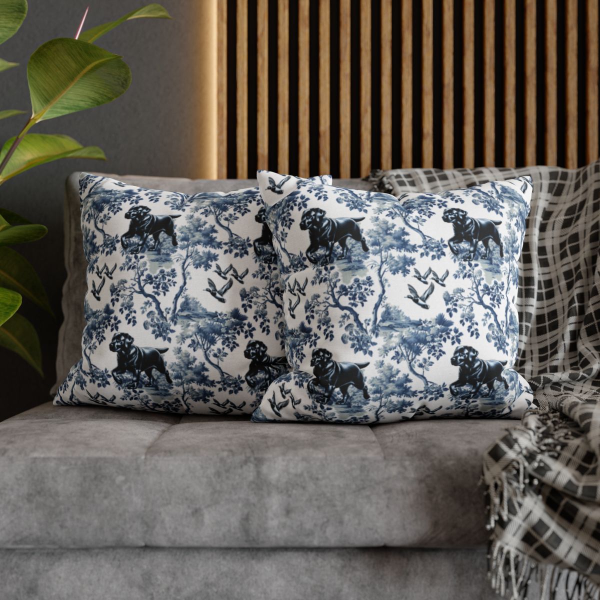 Labrador Retriever Pillow Cover - Toile
