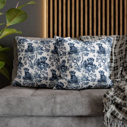 Morkie Pillow Cover - Toile