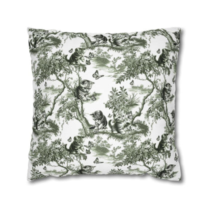 Cat Pillow Cover - Toile