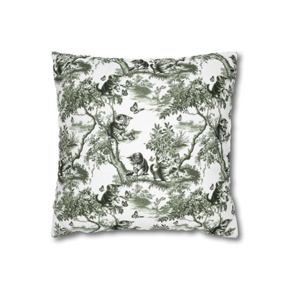 Cat Pillow Cover - Toile