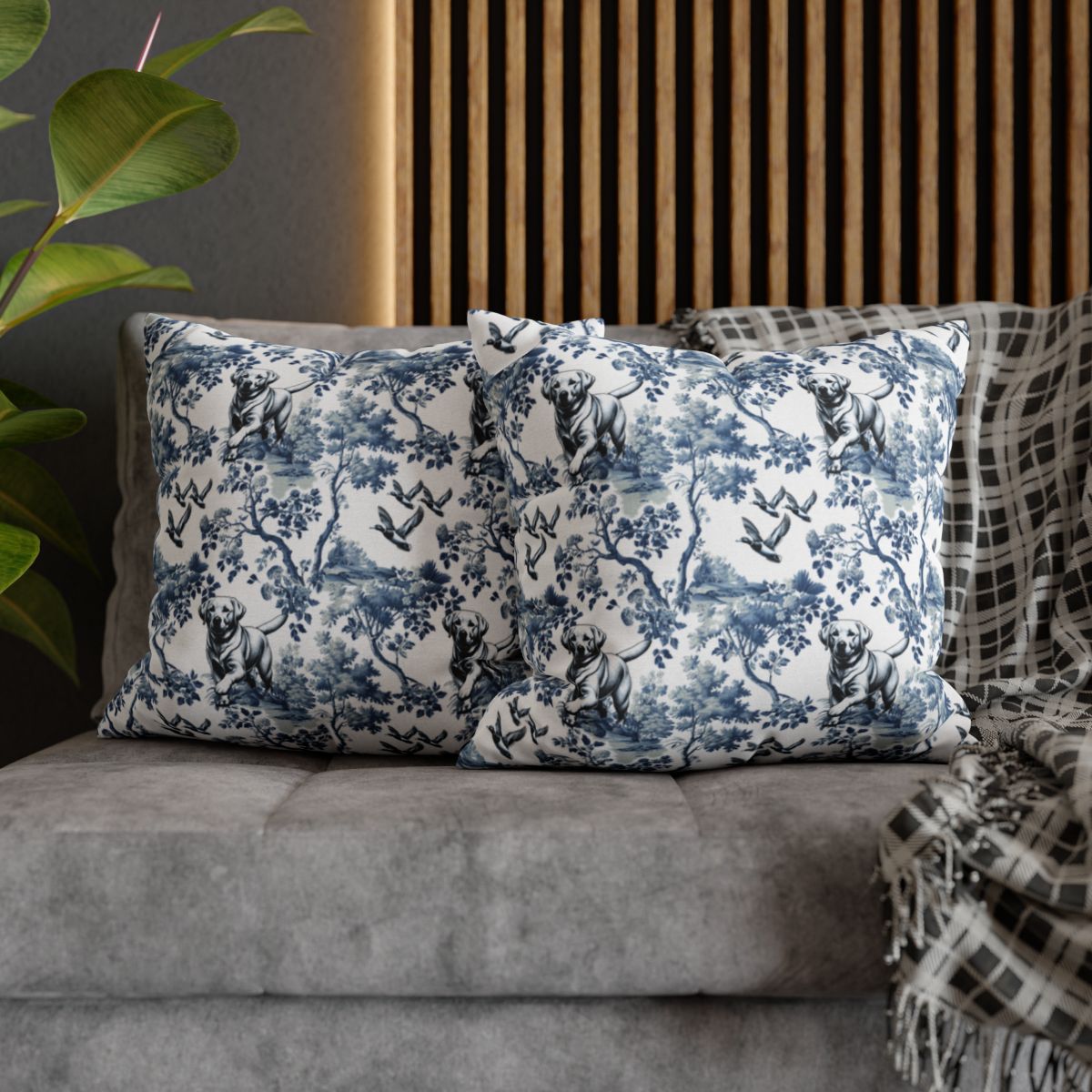 Labrador Retriever Pillow Cover - Toile