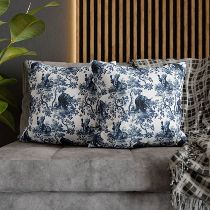 Tabby Cat Pillow Cover - Toile