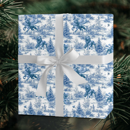 American Staffordshire Terrier Christmas wrapping paper