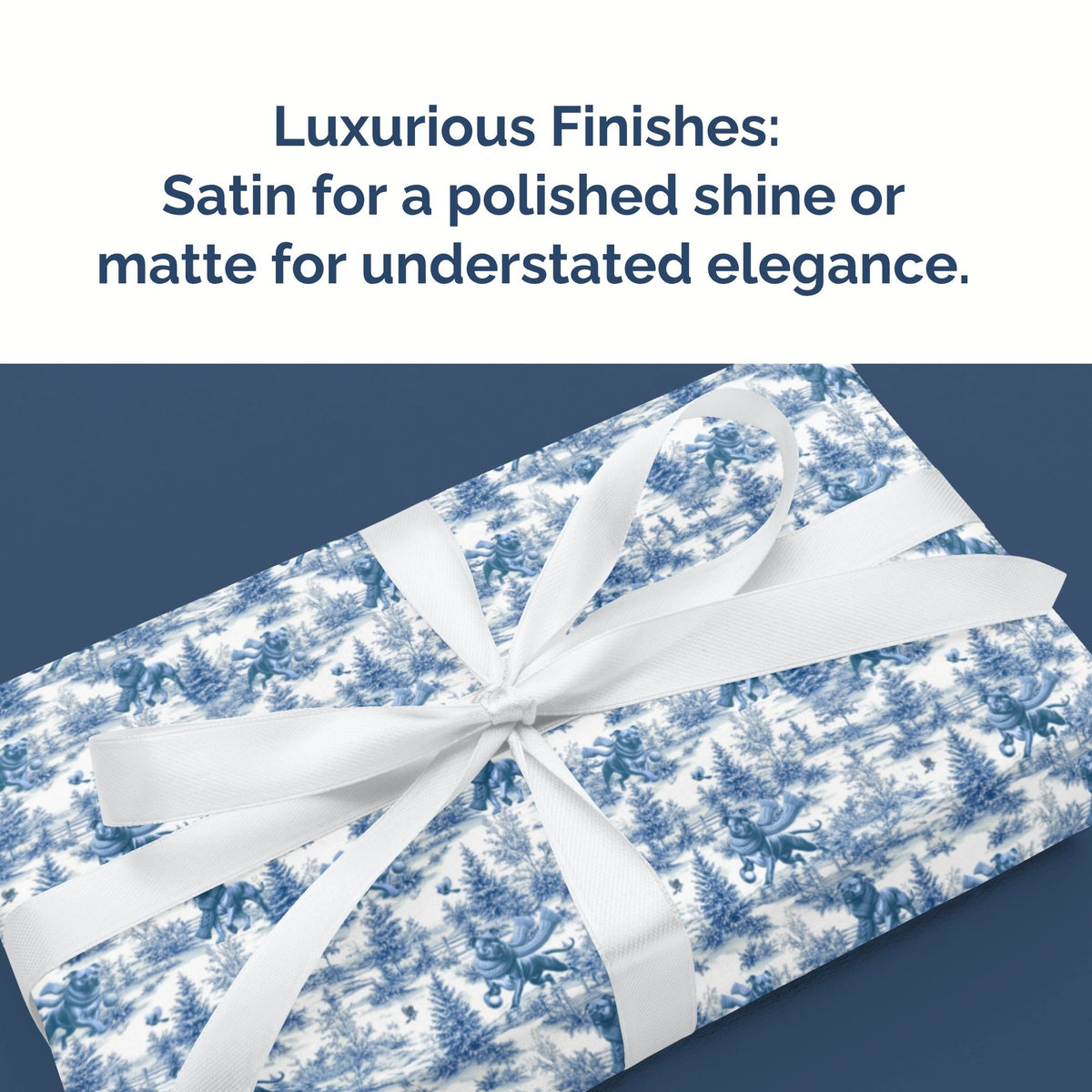American Staffordshire Terrier Christmas wrapping paper