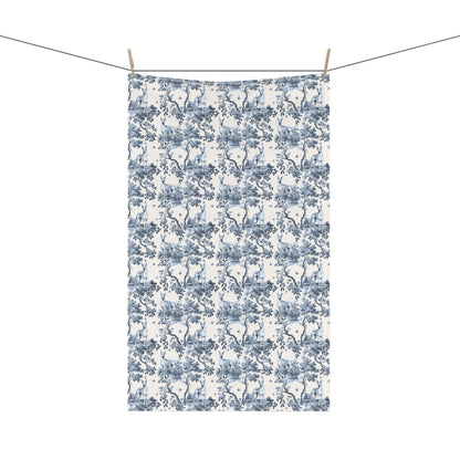 Pharaoh Hound Cotton Tea Towels - Toile Pattern