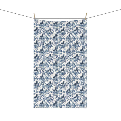Cane Corso Cotton Tea Towels - Toile Pattern