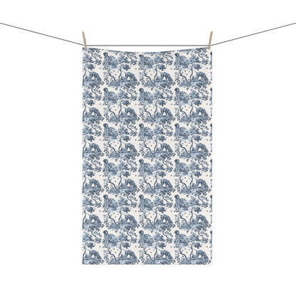 Lagotto Romagnolo Cotton Tea Towels - Toile Pattern