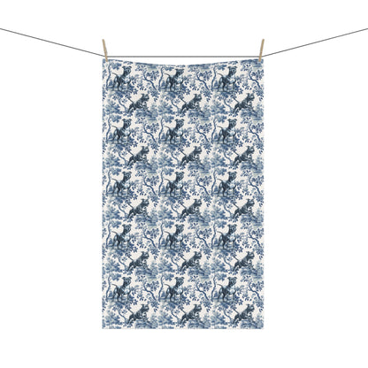 American Staffordshire Terrier Cotton Tea Towels -Toile Pattern