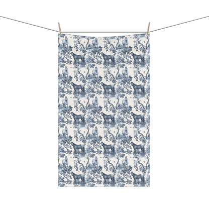 Appaloosa Horse Cotton Tea Towels -Toile Pattern