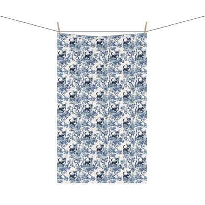 Chihuahua Cotton Tea Towels - Toile Pattern