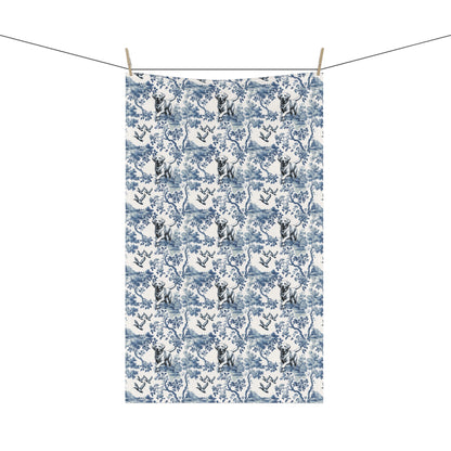 Labrador Retriever Cotton Tea Towels -Toile Pattern