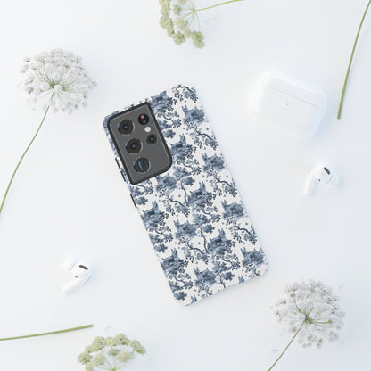 Silky Terrier Phone Case - Toile Pattern