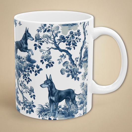 Toy Manchester Terrier Mug - Toile