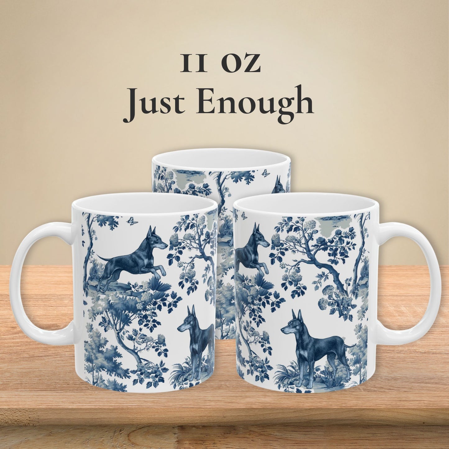 Toy Manchester Terrier Mug - Toile