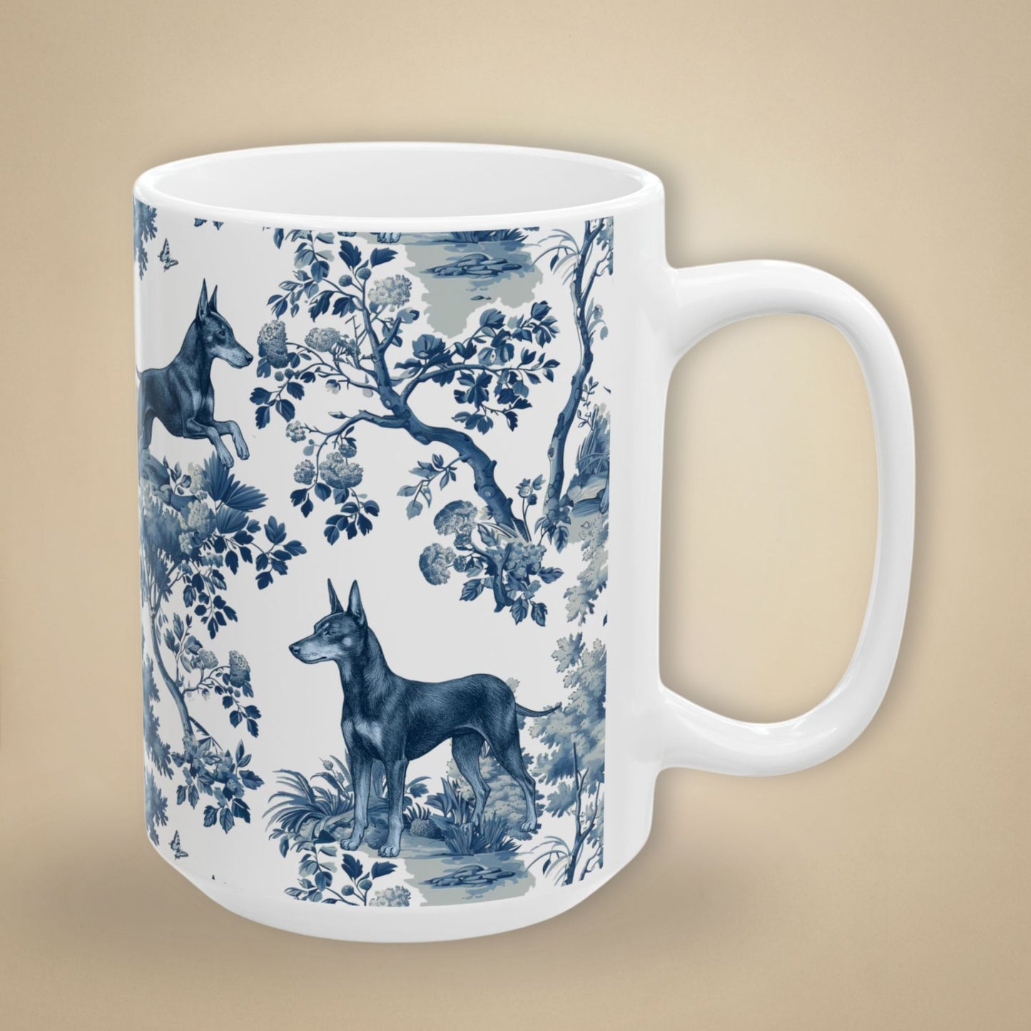 Toy Manchester Terrier Mug - Toile