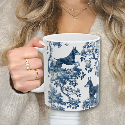 Toy Manchester Terrier Mug - Toile