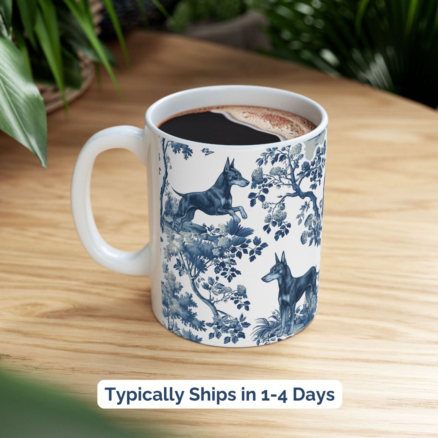 Toy Manchester Terrier Mug - Toile