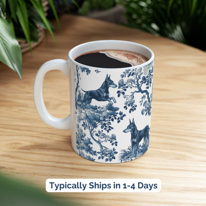 Toy Manchester Terrier Mug - Toile